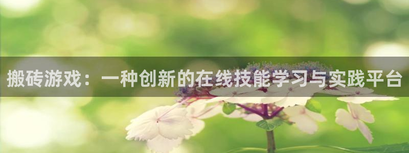 杏运杏运注册：搬砖游戏：一种创新的在线技能学习与实践平台